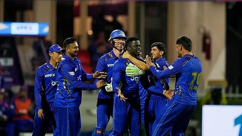 MI Emirates beat Abu Dhabi Knight Riders by seven wickets