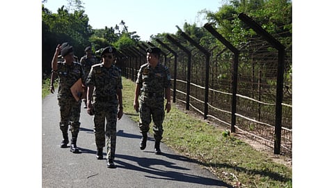 Military forces were tightened in the India Bangladesh border