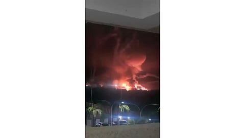 At least seven explosions and low-flying aircraft were heard around 2 a.m. local time on January 3 in the capital, Caracas.