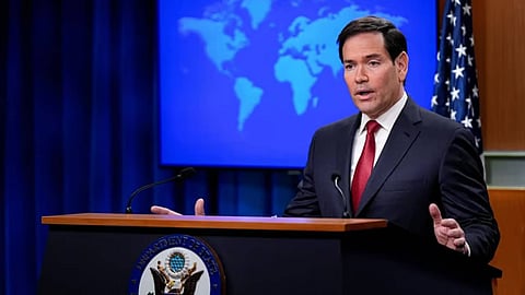 US Secretary of State Marco Rubio