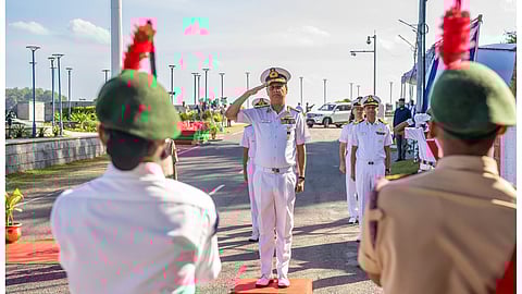 National Cadet Corps cadets in the Andaman and Nicobar Islands was flagged off on Monday to honour the nation’s Param Vir Chakra awardees.