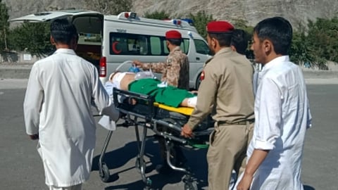 Visual from the Accident site