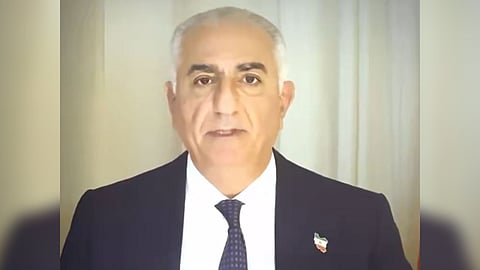 Exiled Iranian Crown Prince Reza Pahlavi