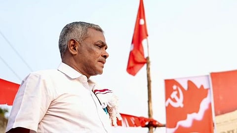 CPM State secretary P. Shanmugam