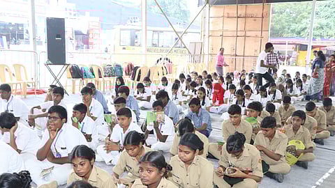 Reading awareness event held at Chennai Book Fair