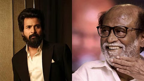 (L-R) Sivakarthikeyan - Rajinikanth