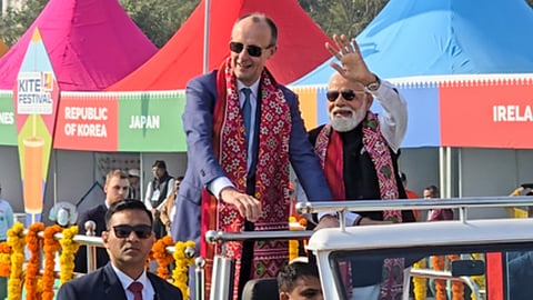 Friedrich Merz, Narendra Modi