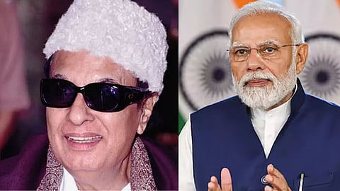 M G Ramachandran and PM Modi