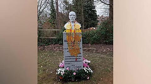 Colonel Pennycuick statue in UK