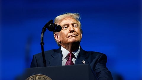 US President Donald Trump