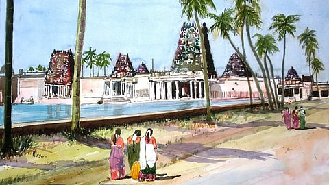 Murugesan’s artwork