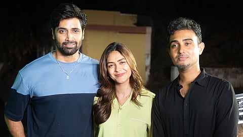 Adivi Sesh, Mrunal Thakur and Shaneil Deo