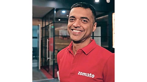 Deepinder Goyal will step down as its Group CEO.