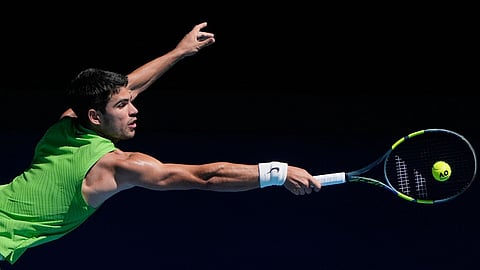 Visual from the match