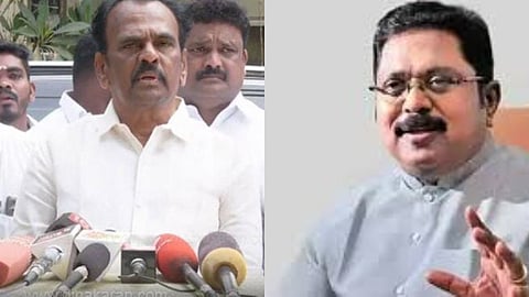 (L-R) Manikaraja - TTV Dhinakaran