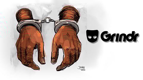 Representative Image for Arrest and Grindr app