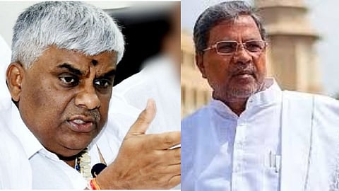 (L-R) HD Revanna - Siddaramaiah