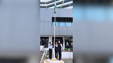 IndianOil Corporation commemorated the 77th Republic Day in the Chennai headquarters