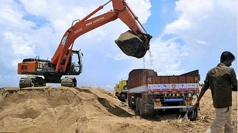 Deposit for sand removal