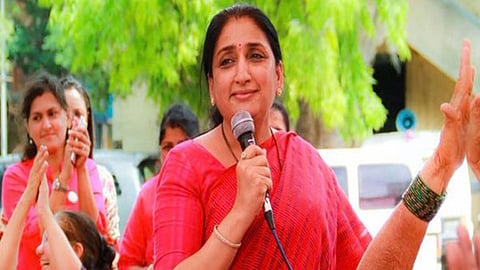 Sunetra Pawar, wife of late Deputy Chief Minister Ajit Pawar