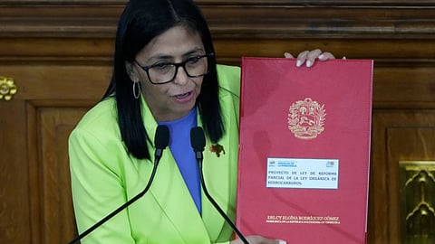 Venezuela’s acting President Delcy Rodriguez
