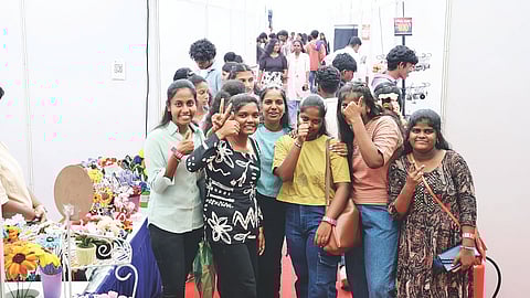 Visual Outisde Nancy's stall from the event