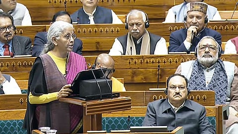 Finance Minister Nirmala Sitharaman