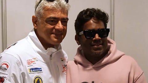 (L-R) Ajith and Yuvan Shankar Raja
