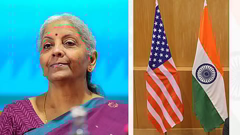 (L) Nirmala Sitharaman