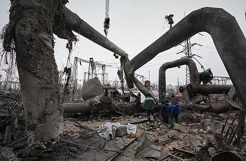 Area affected by the Russia-Ukraine war