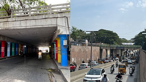 (L) Gengu Reddy Subway, (R) Nungambakkam Subway