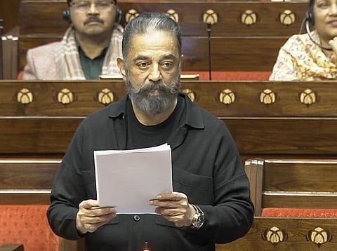 Kamal Hassan in Rajya Sabha