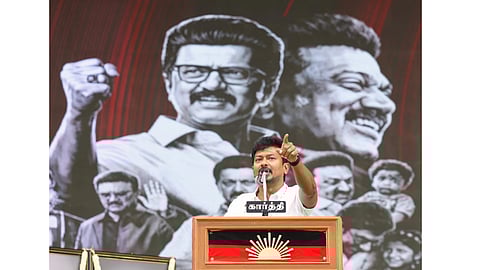 Dravidian model single-engine achieved double-digit growth: Udhayanidhi's jibe at PM Modi