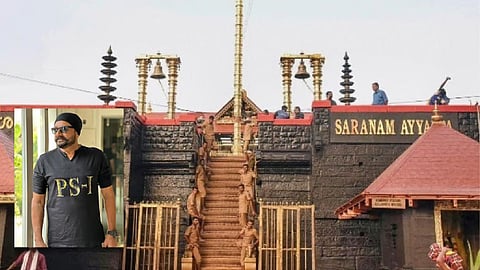 Sabarimala Temple and Jayaram (insert)