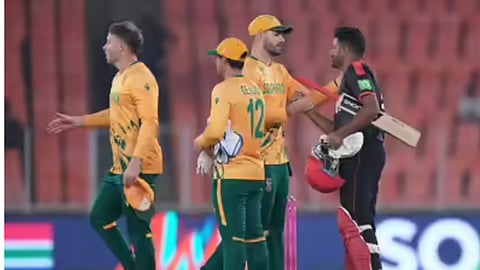 South Africa and Canada team