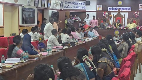 Tambaram Corporation council meet for the year 2026-2027