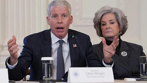 US Energy Secretary Chris Wright