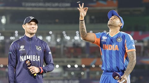 Namibia opt to bowl against India in T20 World Cup