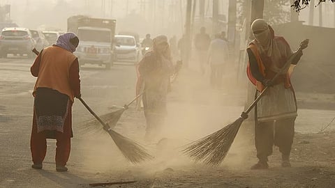 Representative image of cleanliness workers
