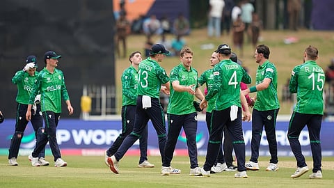 Tucker’s 94 powers Ireland to massive 96-run win over Oman