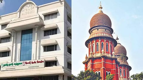 (L) Tamil Nadu Tourism Development Corporation, (R) Madras High Court