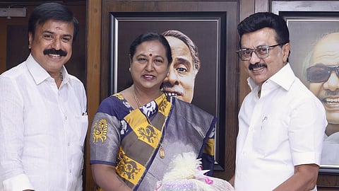 DMK–DMDK alliance sealed after Premalatha meets CM Stalin