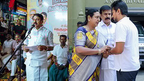 BJP Leader Nainar, Premalatha Vijayakanth and Udhyanidhi Stalin
