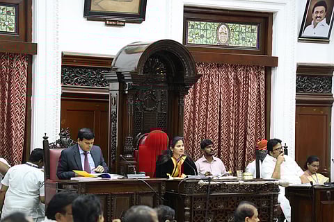 Visual from the budget session