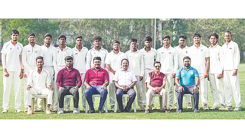Winners of CSK Thiruvallur DCA Inter Collegiate T-20 Tournament 2025-26 (Jaya College of Arts & Science)