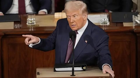 US President Donald Trump