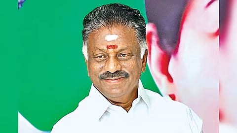 AIADMK leader O Panneerselvam