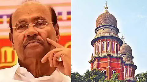 (L) S Ramadoss, (R) Madras High Court