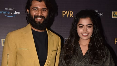 Vijay Devarakonda and Raashmika