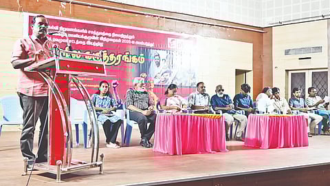 Representatives from several organisations and associations participated at the convention held on Tuesday